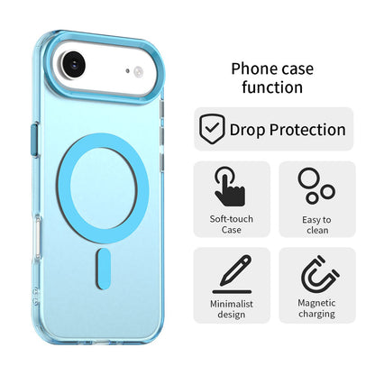 Etui MagSafe dla Apple iPhone 17 Air, Techsuit, CandyCase, Niebieskie