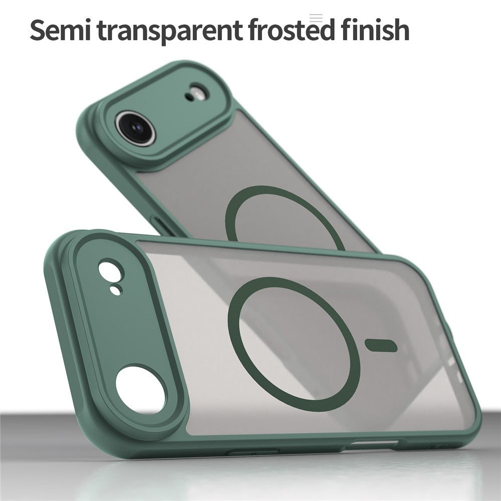 Etui MagSafe dla Apple iPhone 17 Air, Techsuit, HaloFrost II, Zielony