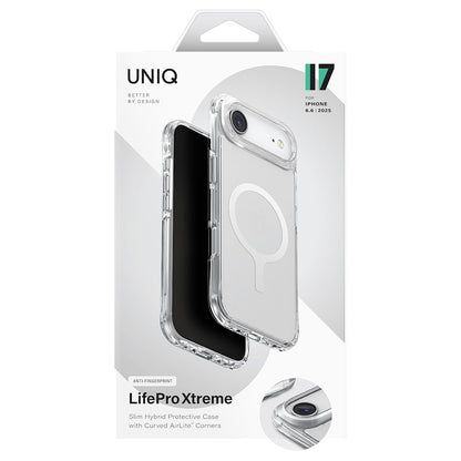 Etui MagSafe dla Apple iPhone 17 Air, UNIQ, LifePro Xtreme MagClick, Przezroczyste