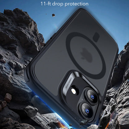 Etui MagSafe dla Apple iPhone 17, ESR, Classic Hybrid, Satynowa Czarność