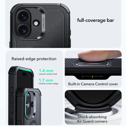 Etui MagSafe dla Apple iPhone 17, ESR, Cyber, Czarne