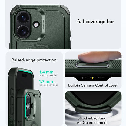 Etui MagSafe dla Apple iPhone 17, ESR, Cyber, Zielony