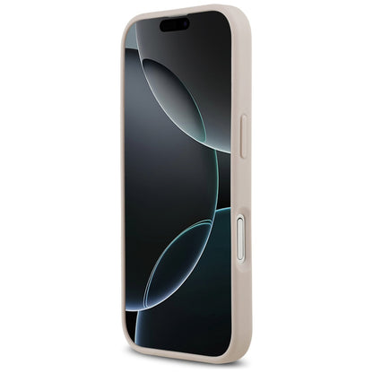 Etui MagSafe dla Apple iPhone 17, Guess, 4G Circle Classic Logo, Różowy