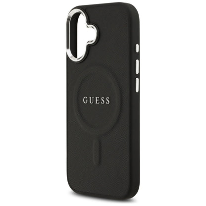 Etui MagSafe dla Apple iPhone 17, Guess, Classic Logo, Czarne