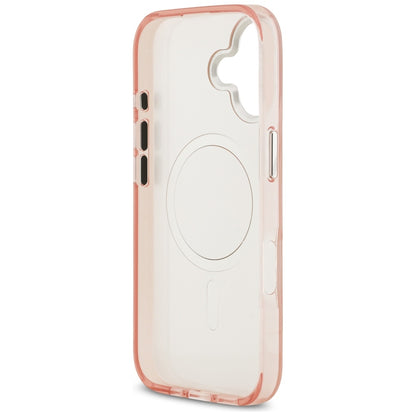 Etui MagSafe dla Apple iPhone 17, Karl Lagerfeld, IML Aquarelle Logo Choupette, Różowy