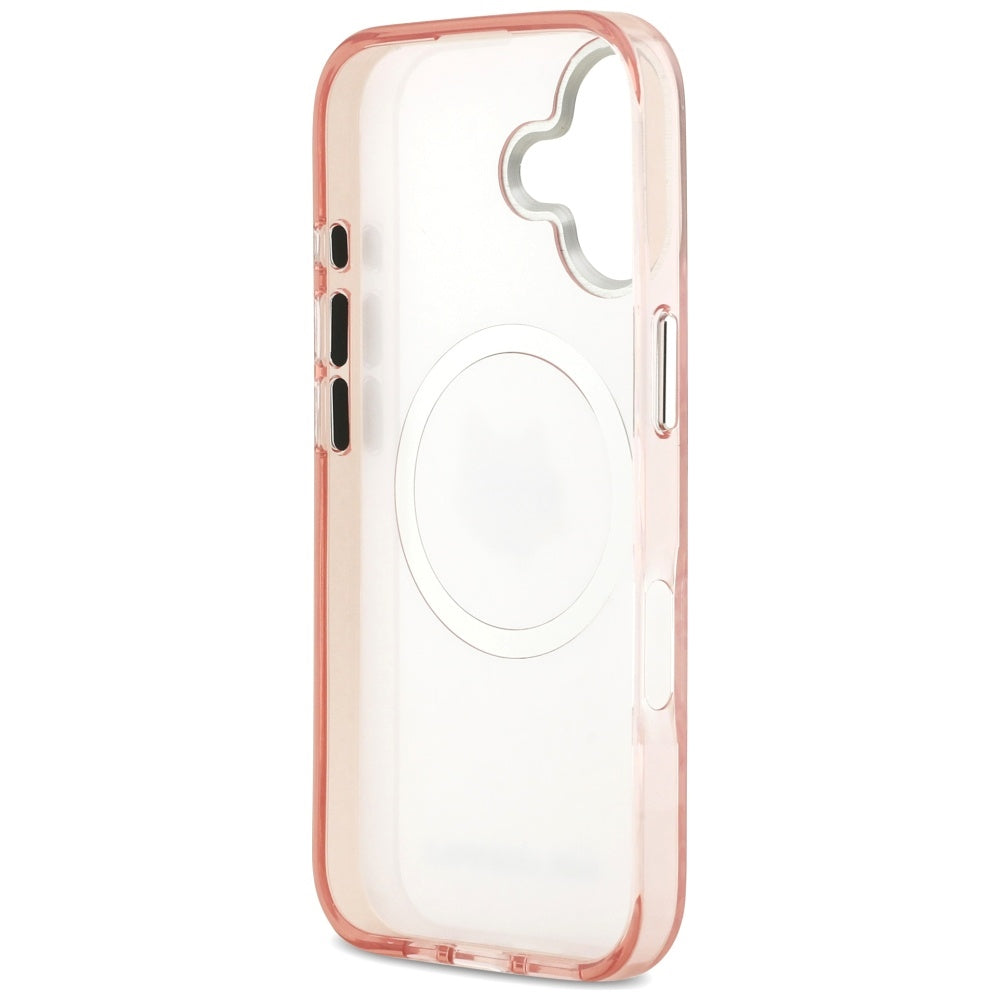 Etui MagSafe dla Apple iPhone 17, Karl Lagerfeld, IML Choupette`s Head, Różowy