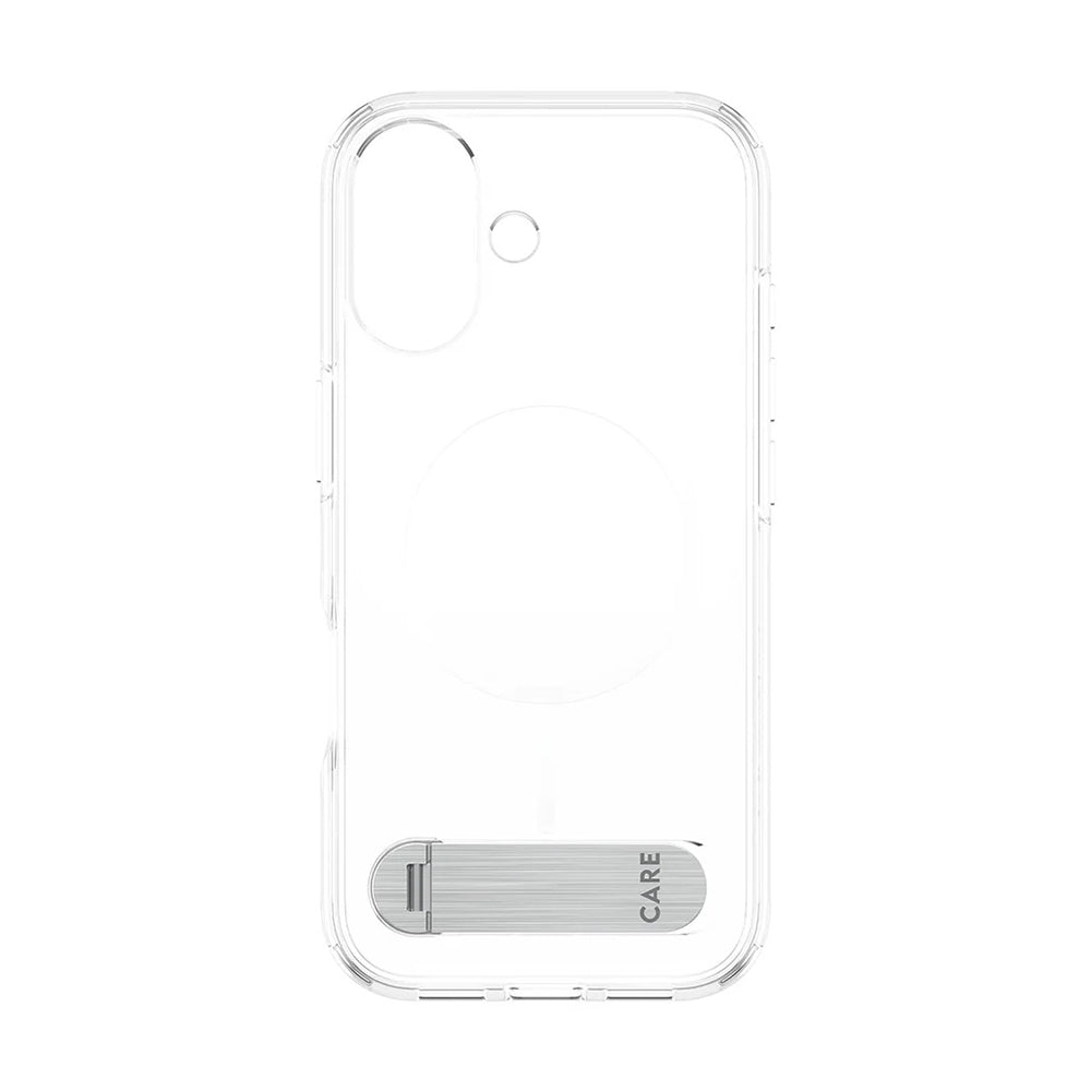 Etui MagSafe dla Apple iPhone 17, PanzerGlass, z funkcją podstawki, Przezroczyste