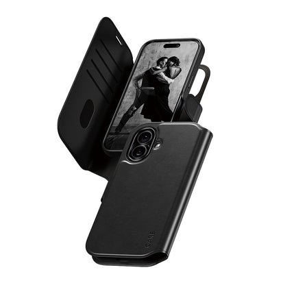 Etui MagSafe dla Apple iPhone 17, PanzerGlass, Care Feature Tango Two-in-One, Czarne