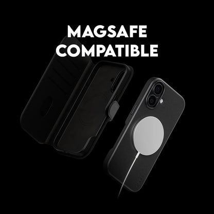 Etui MagSafe dla Apple iPhone 17, PanzerGlass, Care Feature Tango Two-in-One, Czarne