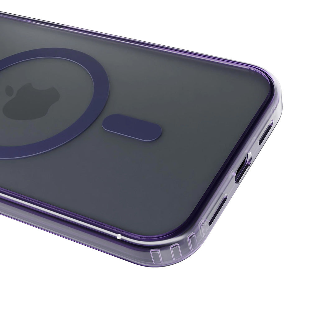 Etui MagSafe dla Apple iPhone 17 Pro, 3MK, Frosty MagCase, Fioletowy