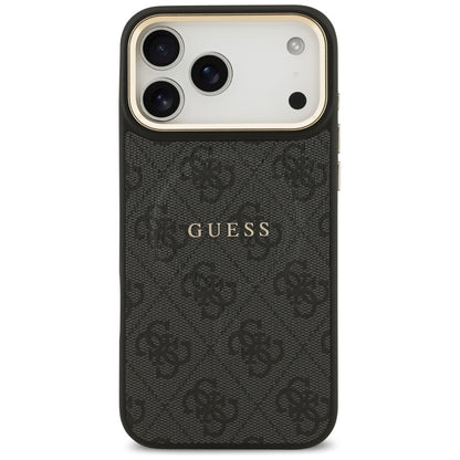 Etui MagSafe dla Apple iPhone 17 Pro, Guess, 4G Classic, Czarne