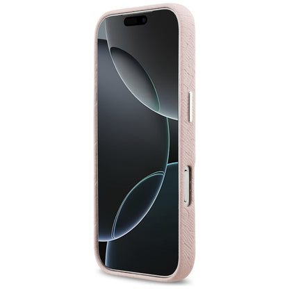 Etui MagSafe dla Apple iPhone 17 Pro, Karl Lagerfeld, FW Stamped Karl, Różowy