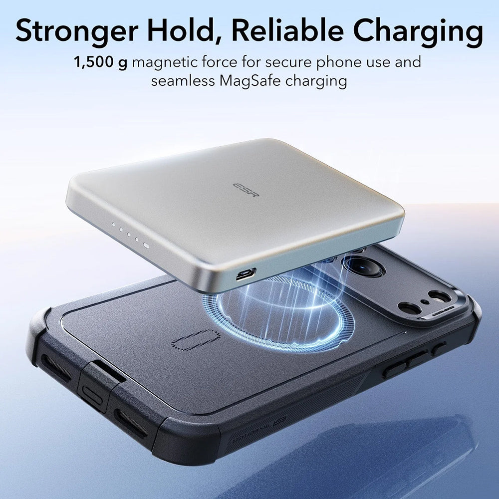 Etui MagSafe dla Apple iPhone 17 Pro Max, ESR, Cyber, Czarne