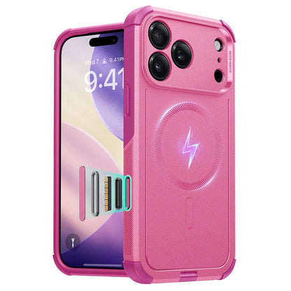 Etui MagSafe dla Apple iPhone 17 Pro Max, ESR, Cyber, Różowy