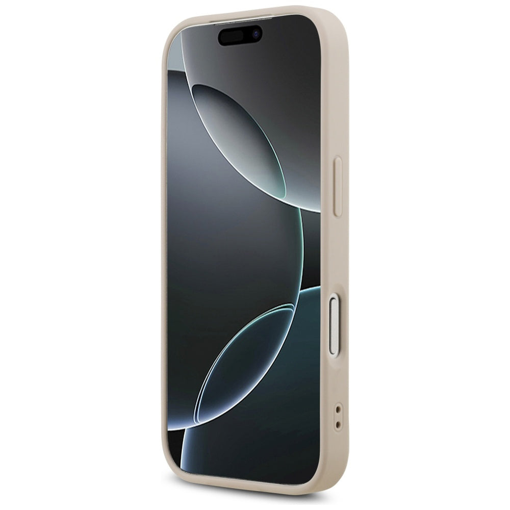 MagSafe Case for Apple iPhone 17 Pro Max, Guess, 4G Triangle Strass, Pink