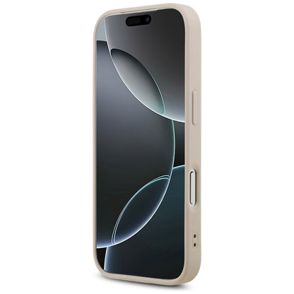 MagSafe Case for Apple iPhone 17 Pro Max, Guess, 4G Triangle Strass, Pink