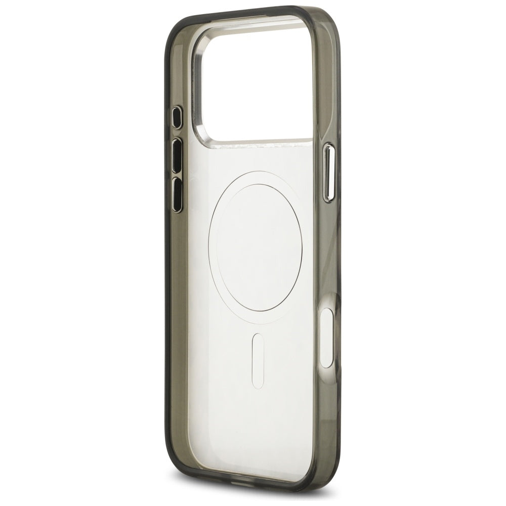 Etui MagSafe dla Apple iPhone 17 Pro Max, Karl Lagerfeld, Wzór Leopard IML, Brązowy