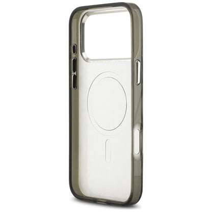 Etui MagSafe dla Apple iPhone 17 Pro Max, Karl Lagerfeld, Wzór Leopard IML, Brązowy