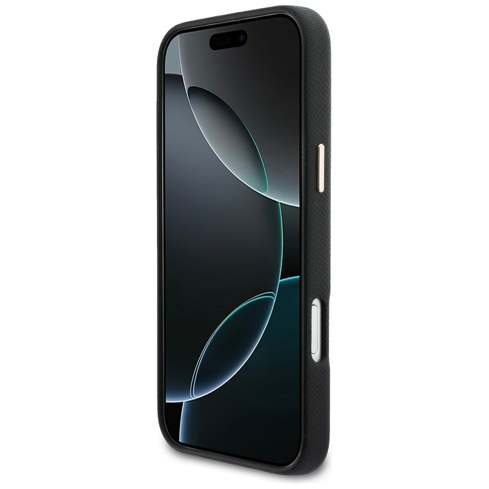 Etui MagSafe dla Apple iPhone 17 Pro Max, Karl Lagerfeld, logo Karl Head, Czarne