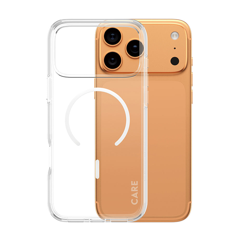 Etui MagSafe dla Apple iPhone 17 Pro Max, PanzerGlass, Care Urban Explorer, Przezroczyste Białe