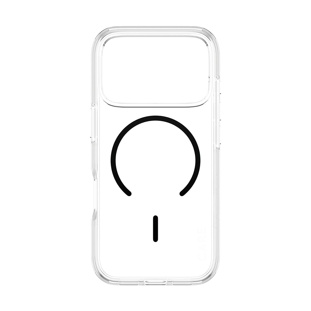 Etui MagSafe dla Apple iPhone 17 Pro Max, PanzerGlass, Care Urban Explorer, Czarne Przezroczyste
