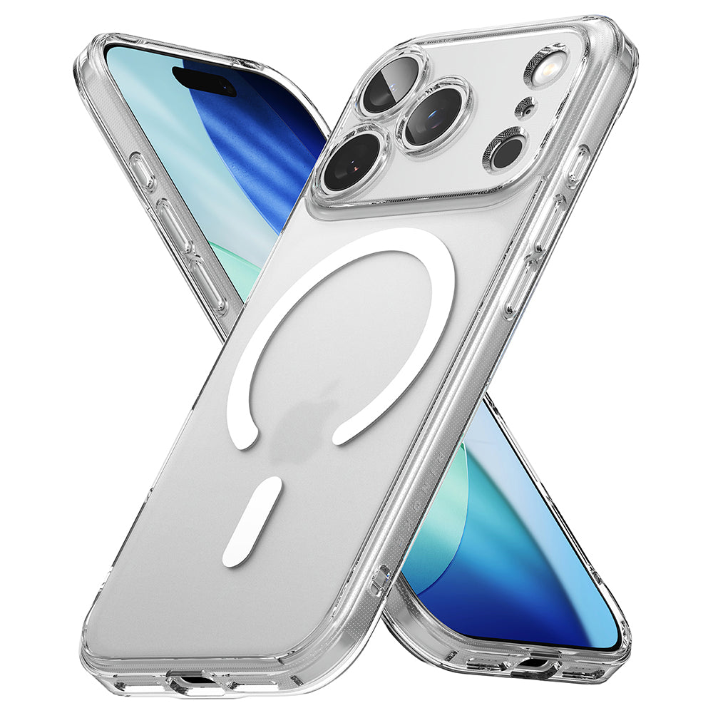 Etui MagSafe dla Apple iPhone 17 Pro Max, Ringke, Fusion, Matowe Przezroczyste