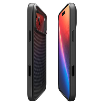 MagSafe Case for Apple iPhone 17 Pro Max, Spigen, Enzo Aramid T, Black
