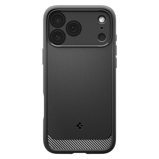 Etui MagSafe dla Apple iPhone 17 Pro Max, Spigen, Rugged Armor, Matowe Czarne