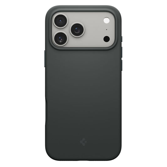 Etui MagSafe dla Apple iPhone 17 Pro Max, Spigen, Silicone Fit, Zielone