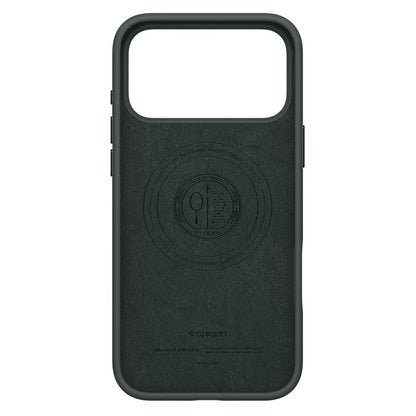 Etui MagSafe dla Apple iPhone 17 Pro Max, Spigen, Silicone Fit, Zielone
