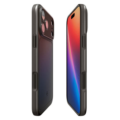 Etui MagSafe dla Apple iPhone 17 Pro Max, Spigen, Thin Fit, Szare