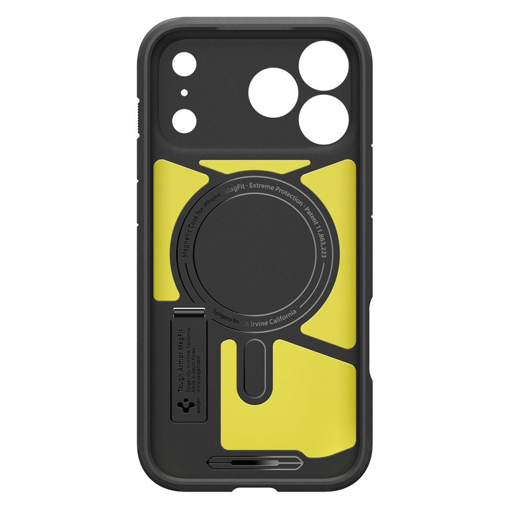 MagSafe Case for Apple iPhone 17 Pro Max, Spigen, Tough Armor T, Black