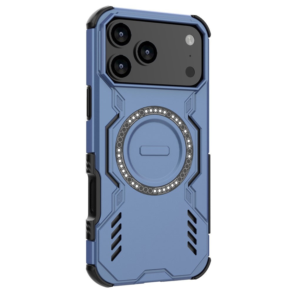 Etui MagSafe dla Apple iPhone 17 Pro Max, Techsuit, ArmorMag, Niebieskie