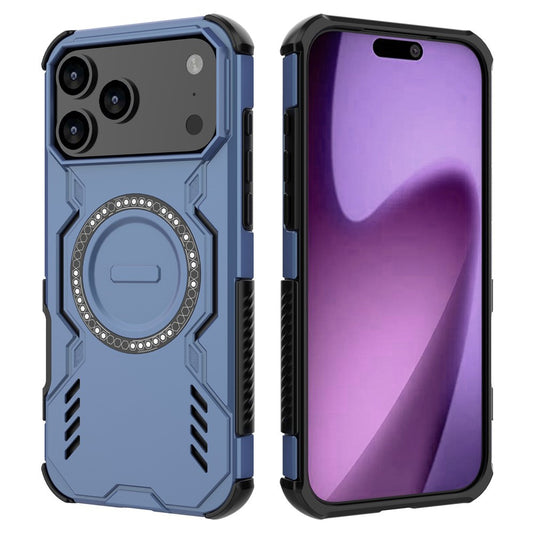 Etui MagSafe dla Apple iPhone 17 Pro Max, Techsuit, ArmorMag, Niebieskie