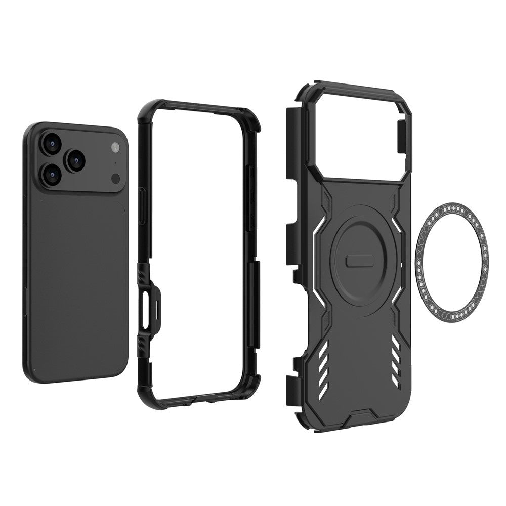 Etui MagSafe dla Apple iPhone 17 Pro Max, Techsuit, ArmorMag, Niebieskie