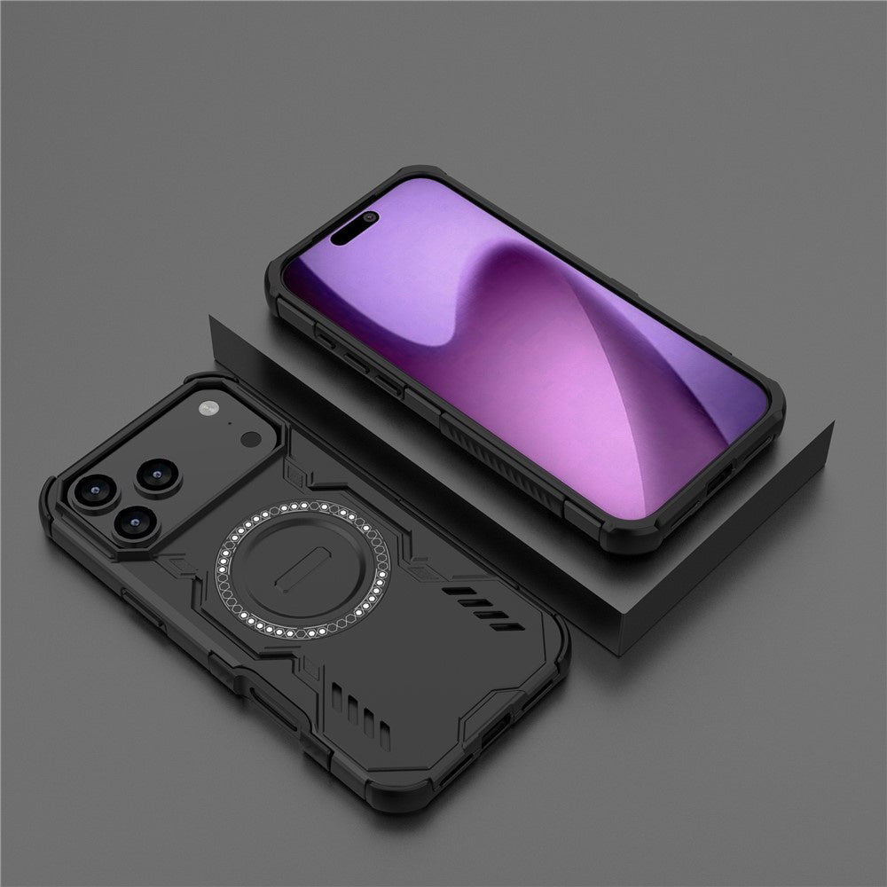 Etui MagSafe dla Apple iPhone 17 Pro Max, Techsuit, ArmorMag, Czarne