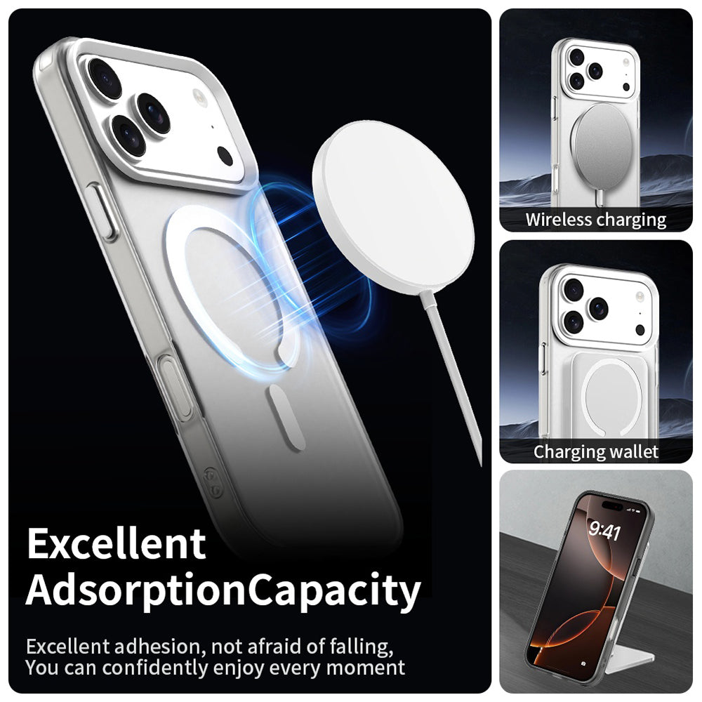 Etui MagSafe dla Apple iPhone 17 Pro Max, Techsuit, CandyCase, Białe