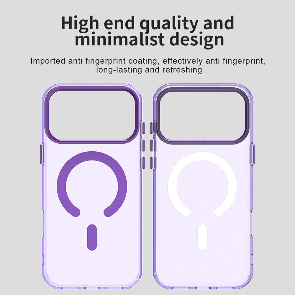 Etui MagSafe dla Apple iPhone 17 Pro Max, Techsuit, CandyCase, Fioletowy