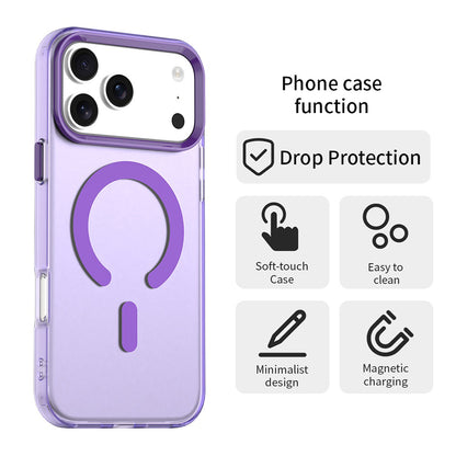 Etui MagSafe dla Apple iPhone 17 Pro Max, Techsuit, CandyCase, Fioletowy