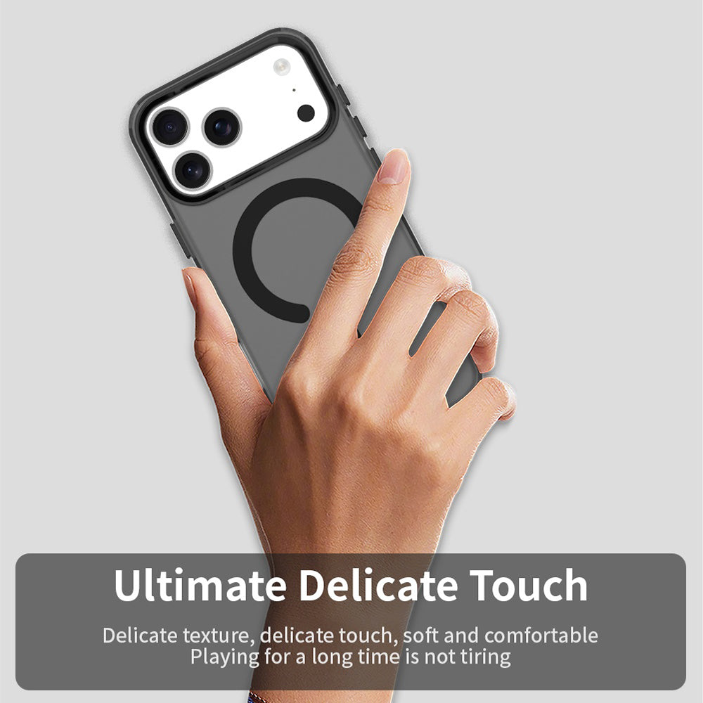 Etui MagSafe dla Apple iPhone 17 Pro Max, Techsuit, CandyCase, Czarne