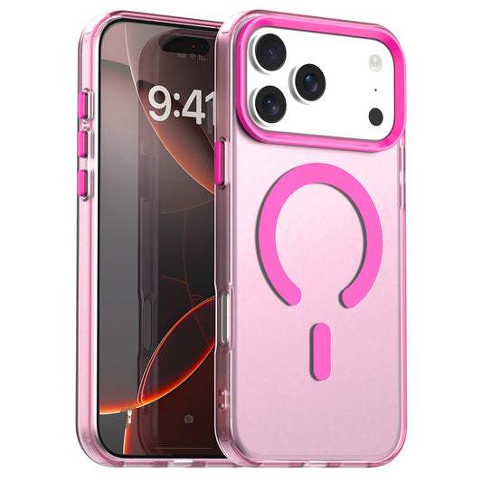 Etui MagSafe dla Apple iPhone 17 Pro Max, Techsuit, CandyCase, Różowy
