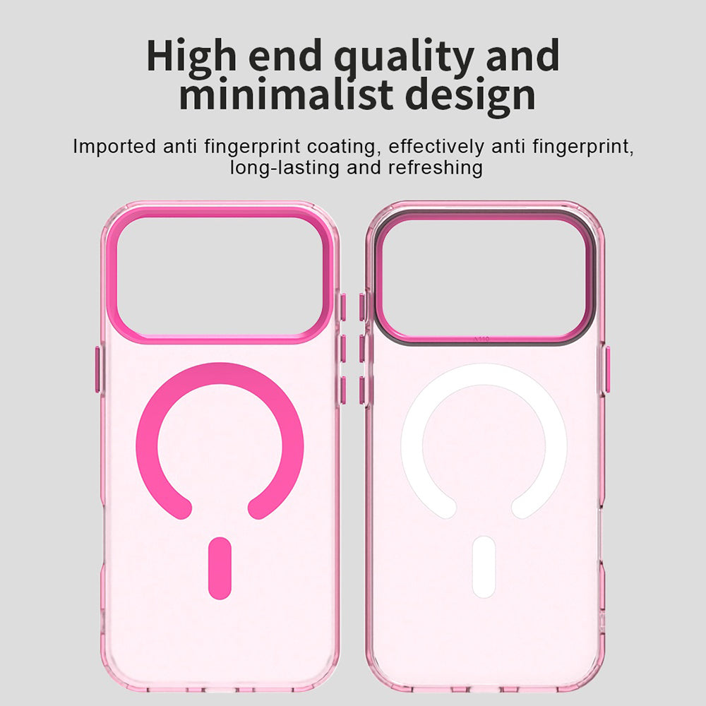 Etui MagSafe dla Apple iPhone 17 Pro Max, Techsuit, CandyCase, Różowy
