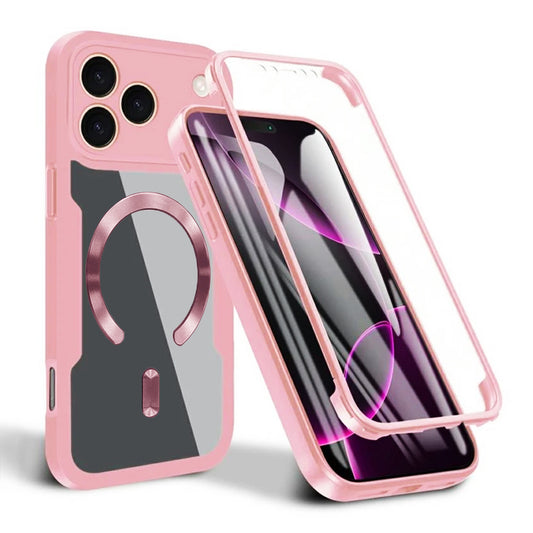 Etui MagSafe dla Apple iPhone 17 Pro Max, Techsuit, ColorVerse 360, Różowy