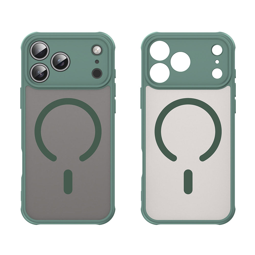Etui MagSafe dla Apple iPhone 17 Pro Max, Techsuit, HaloFrost II, Zielony