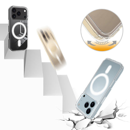 Etui MagSafe dla Apple iPhone 17 Pro Max, Techsuit, Pro, Przezroczyste
