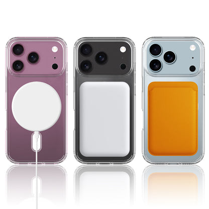 Etui MagSafe dla Apple iPhone 17 Pro Max, Techsuit, Pro, Przezroczyste