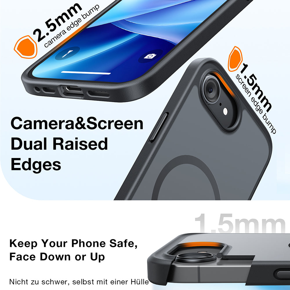 Etui MagSafe dla Apple iPhone 17 Pro Max, Torras, Guardian, Pomarańczowe