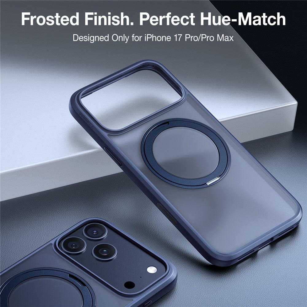 Etui MagSafe dla Apple iPhone 17 Pro Max, Torras, Ostand Pro, Niebieskie