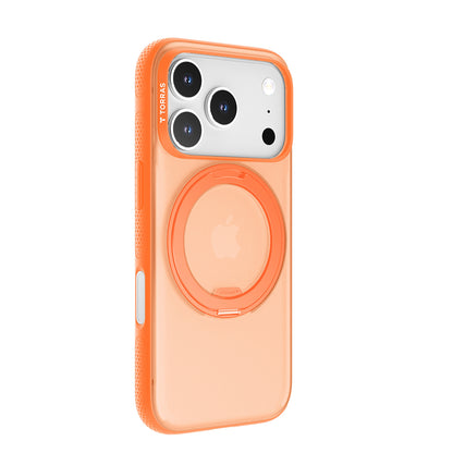 Etui MagSafe dla Apple iPhone 17 Pro Max, Torras, Ostand R Fitness, Pomarańczowe