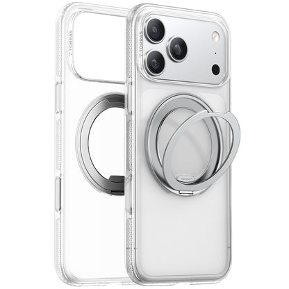 Etui MagSafe dla Apple iPhone 17 Pro Max, Torras, Ostand R Fitness, Przezroczyste